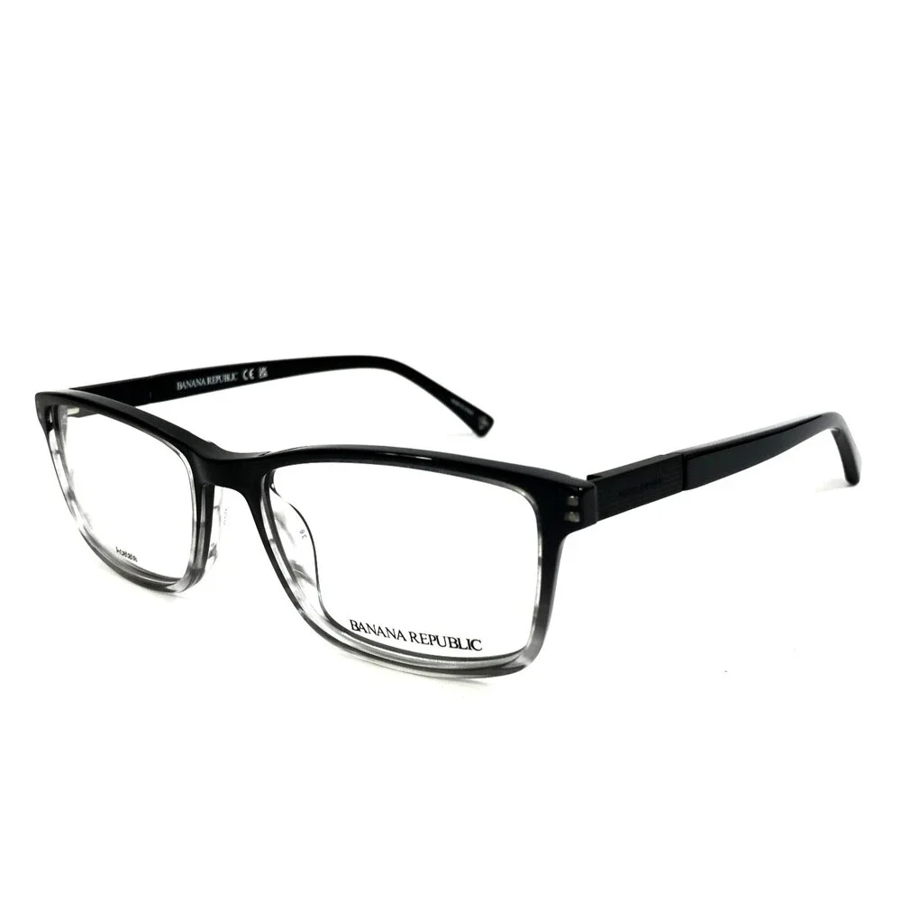Banana Republic Eyeglasses Frames BR101 U76 Black Gradient Full Rim 53-17-145